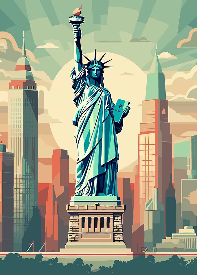 new york city retro
