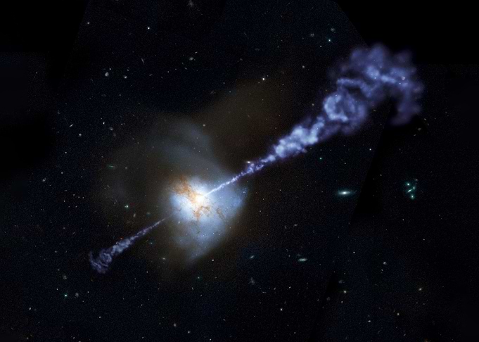 Active Black Hole