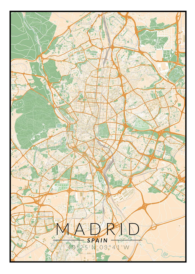 Madrid Map