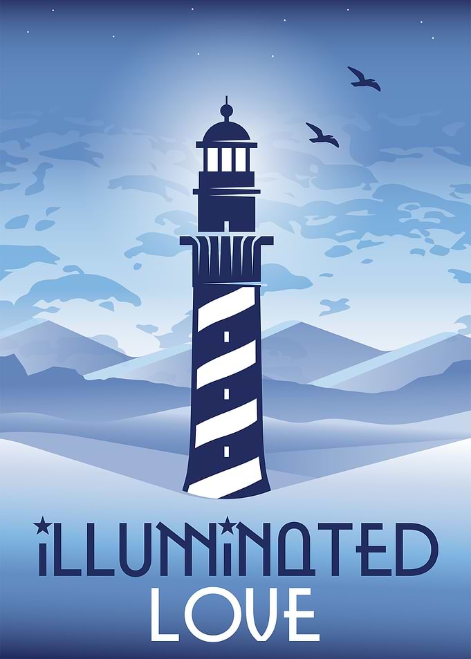 Blue Lighthouse