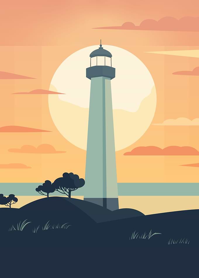 Lighthouse Illustration
