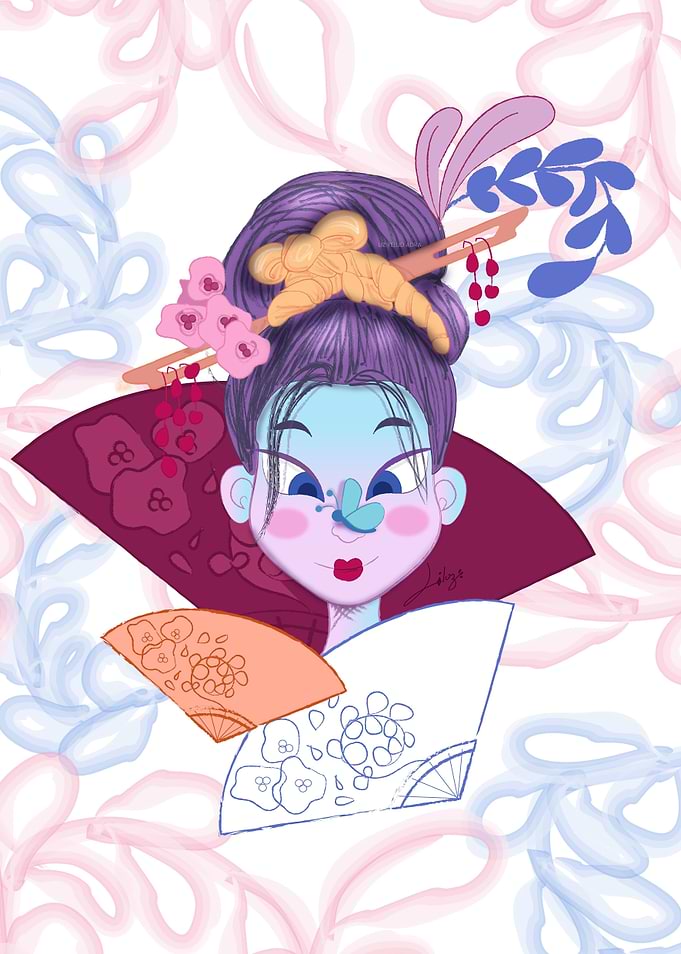 Japanese Sakura Fairy