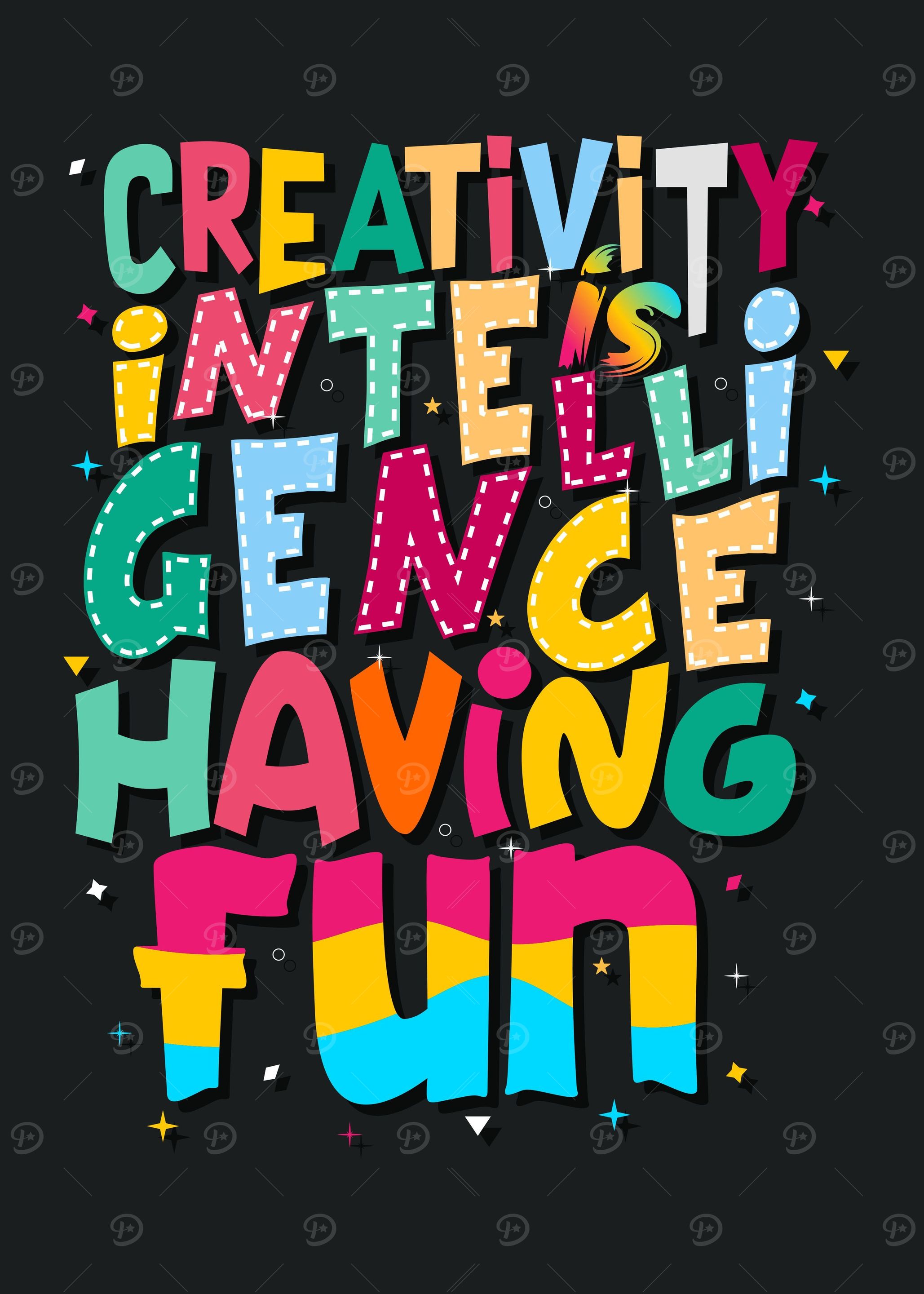 Creativity is intelligence