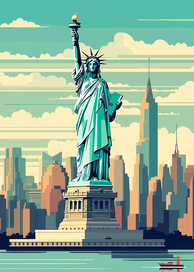 new york city retro