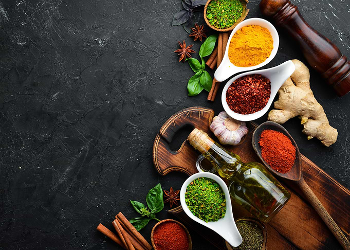 Herbs and Spices Food