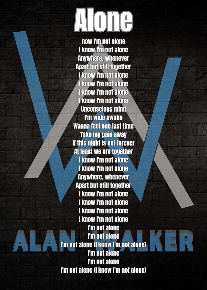 Alone Song Title