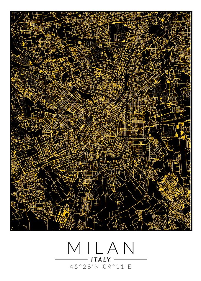 Milan Map