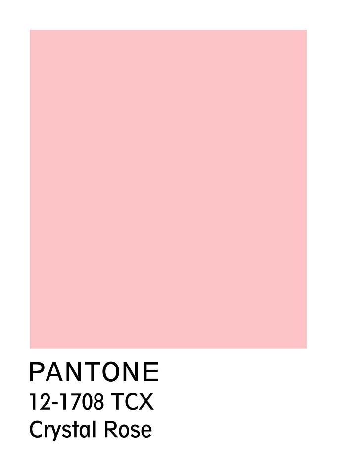 Pantone Cristal Rose