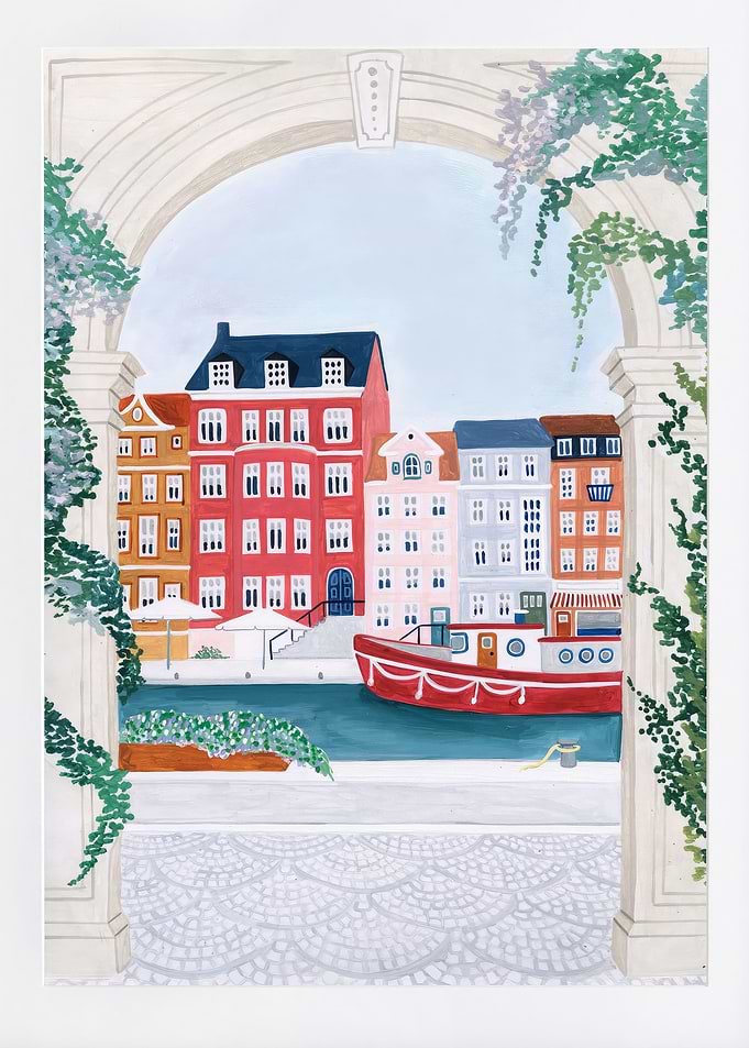 Copenhagen Art Print