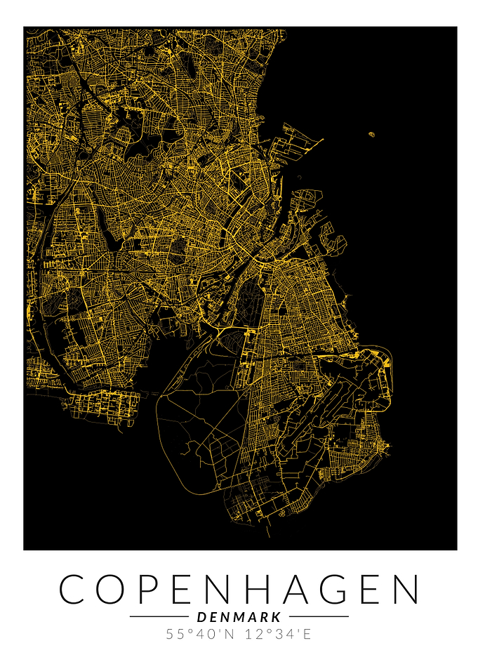 Copenhagen Map