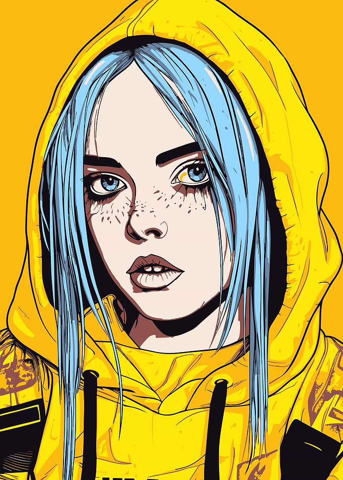 Billie Eilish Music girl