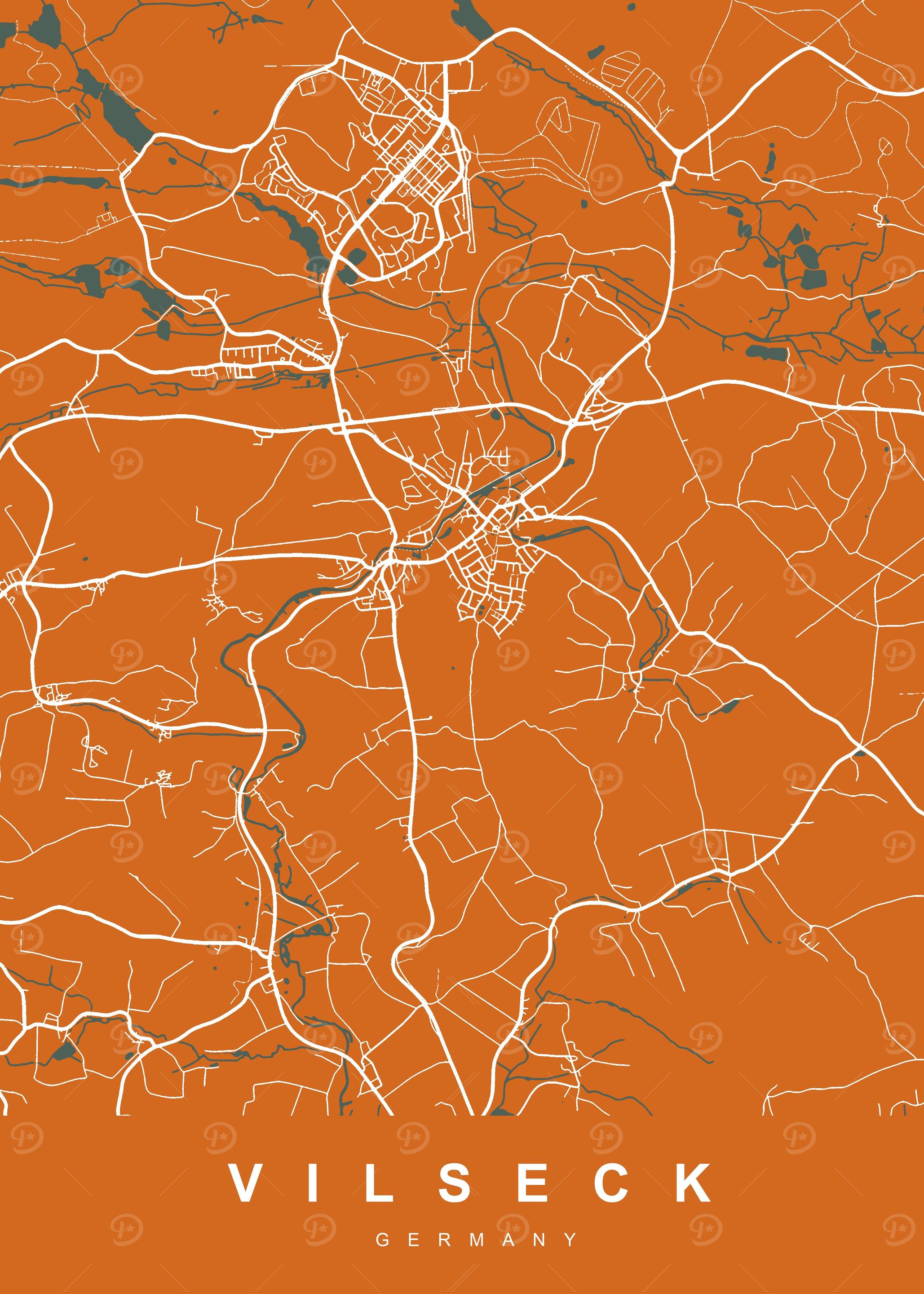 MAP VILSECK GERMANY