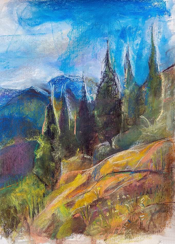 Alpine Pine Forest