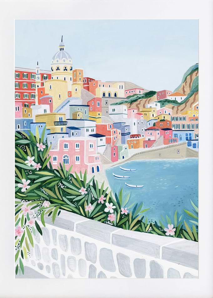 Procida Art Print Naples