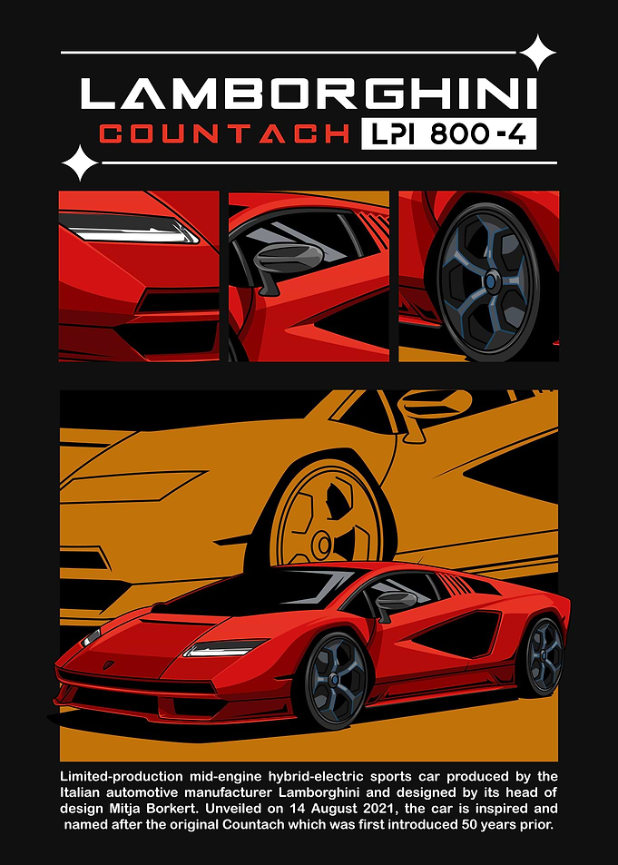 Lambo Countach Hyper Car