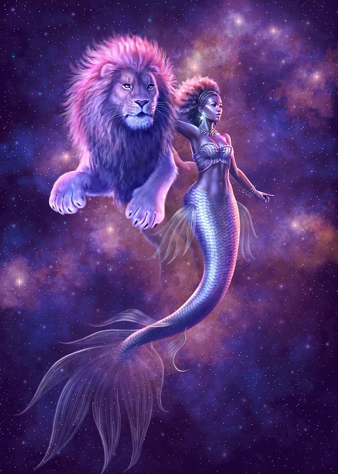 Leo Mermaid Zodiac