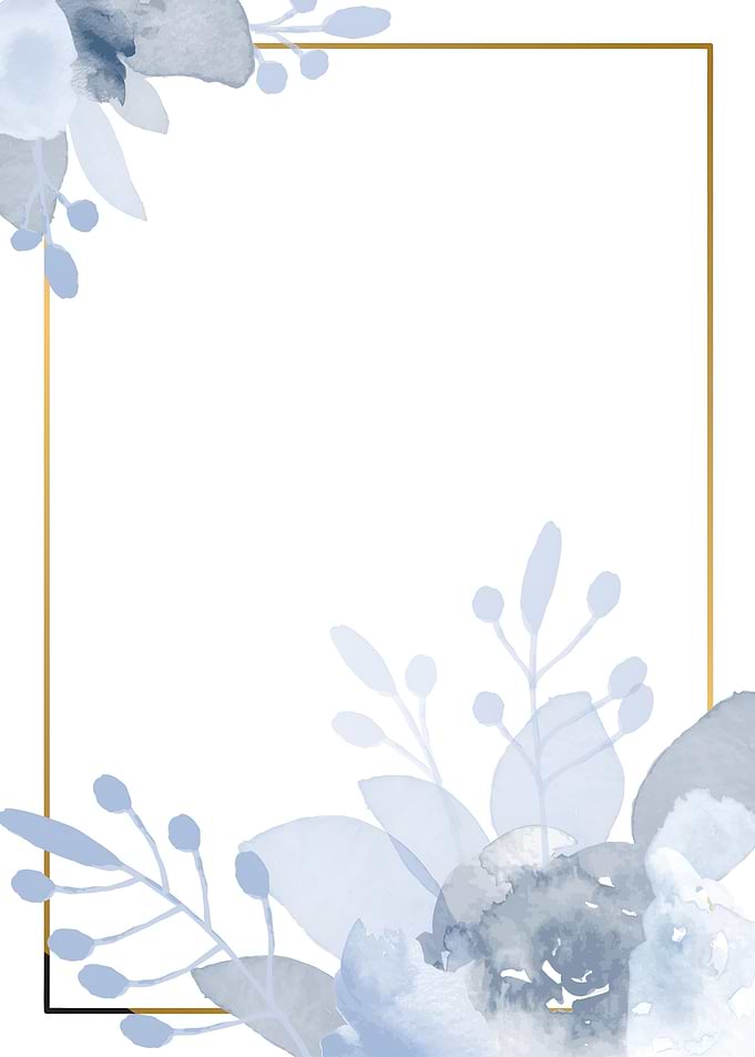 Floral Abstract Watercolor
