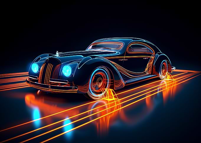 Neon Car