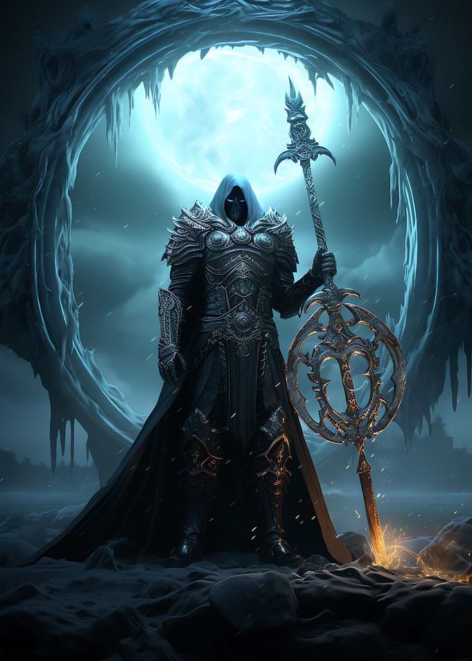 Cyberpunk Grim Reaper