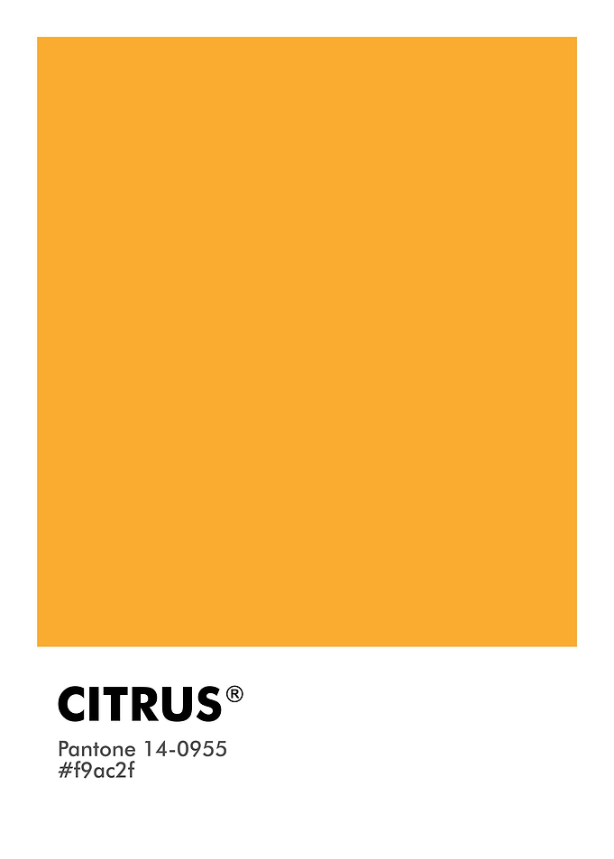 PANTONE CITRUS