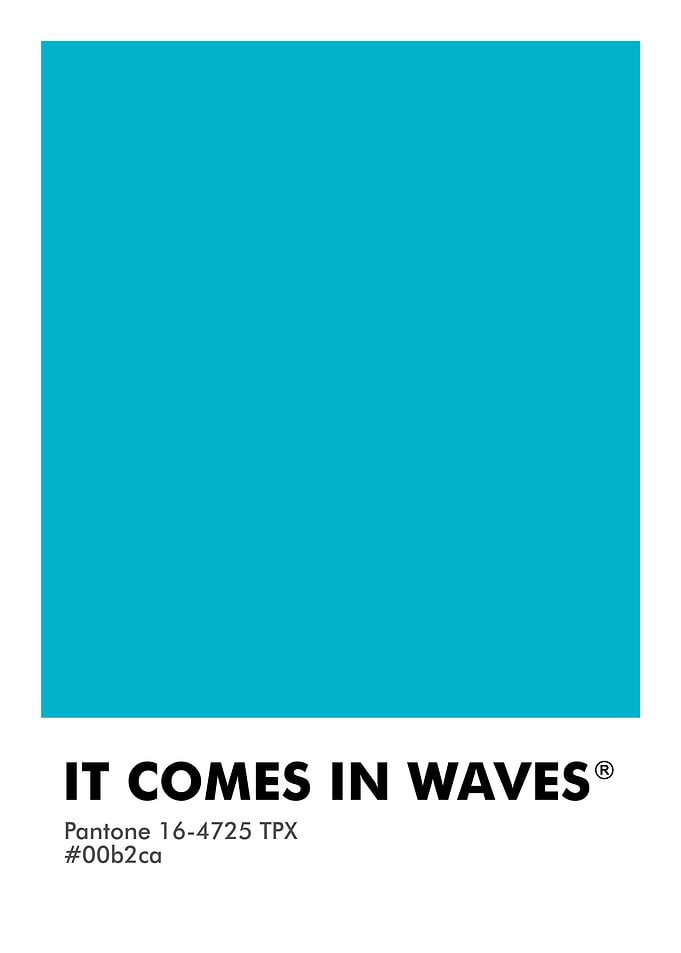 PANTONE IT COMES IN WAVES