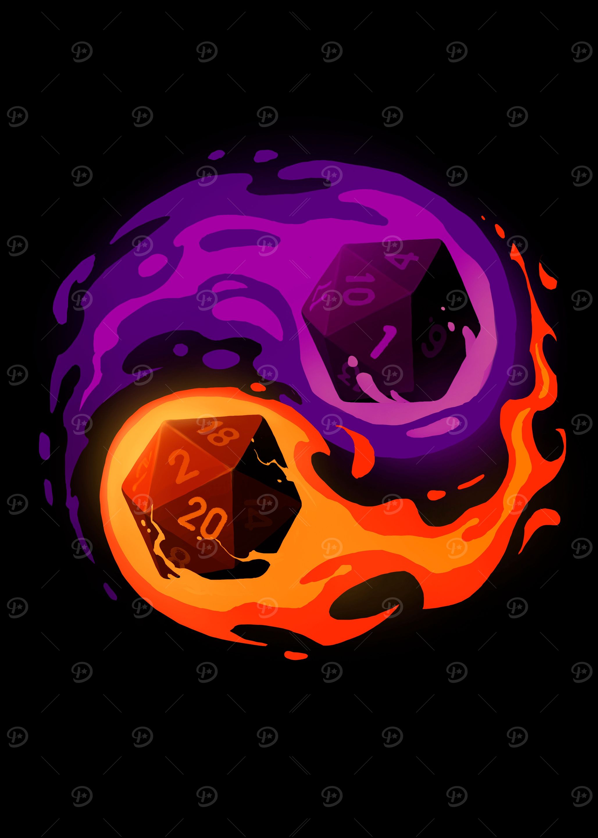 Role Playing Game Dice
