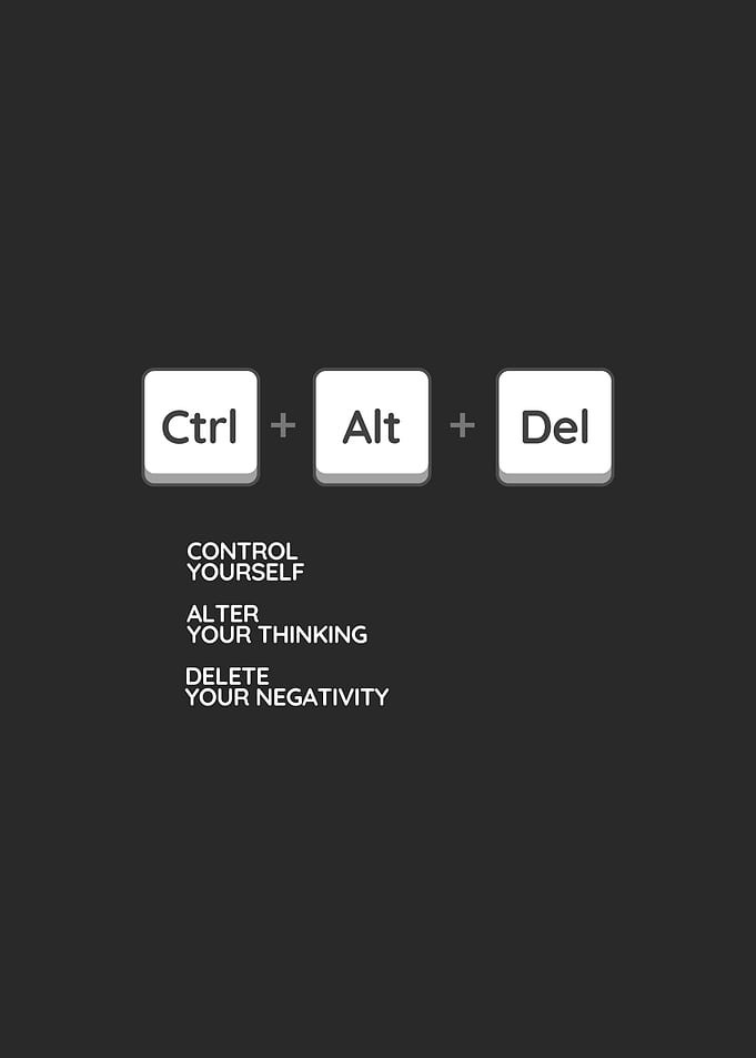 Ctrl + Alt + Del Black