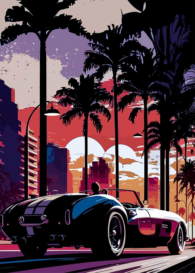 Classic Car Retro