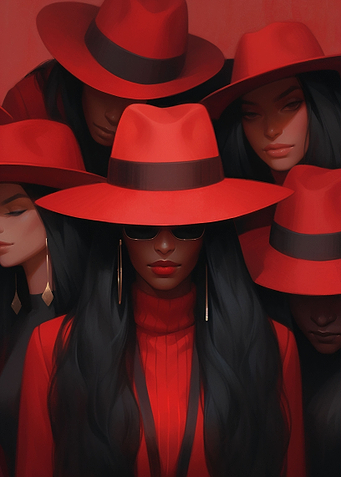 Girls in Red