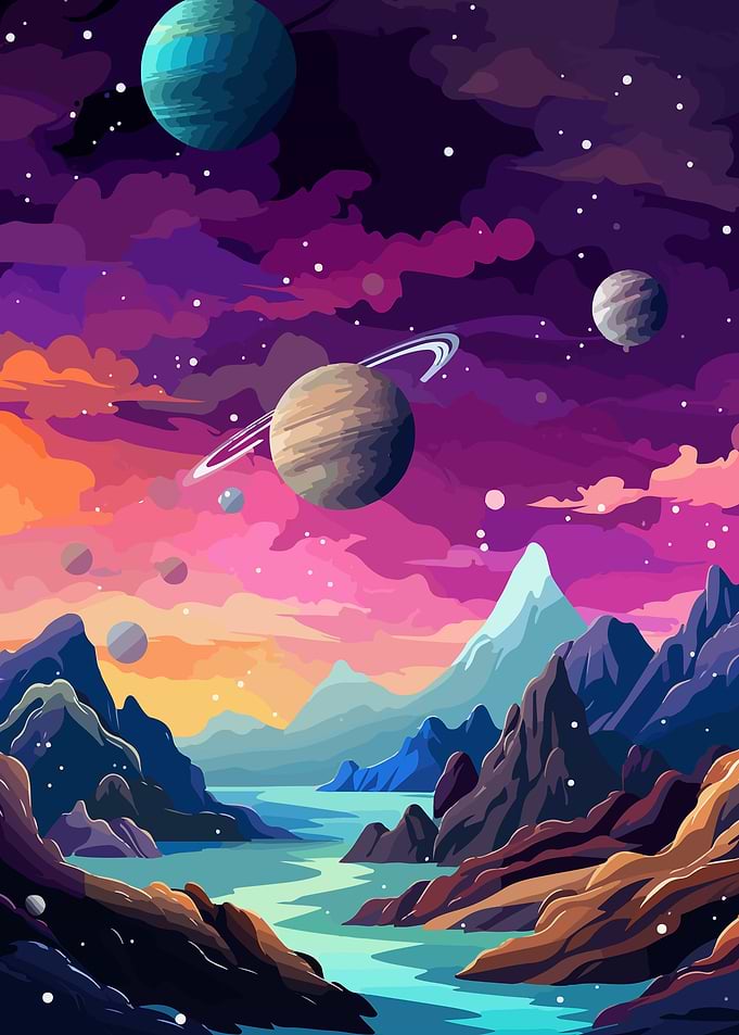 Planets Illustration