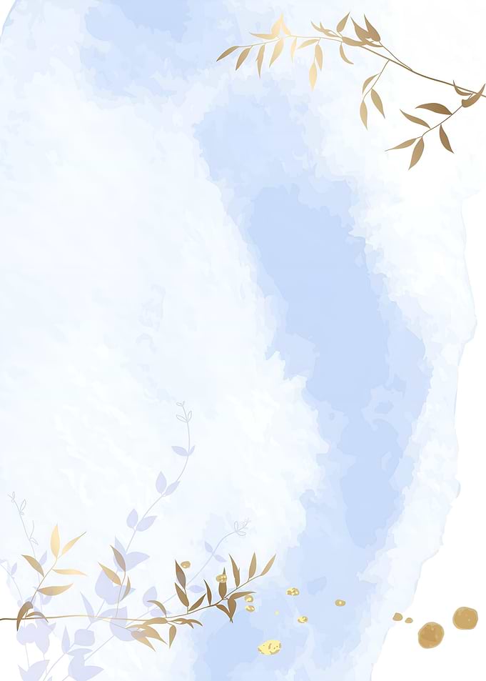 Blue Sky Watercolor