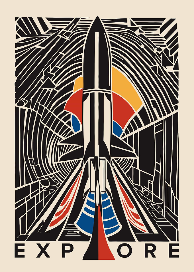 Explore Space Poster