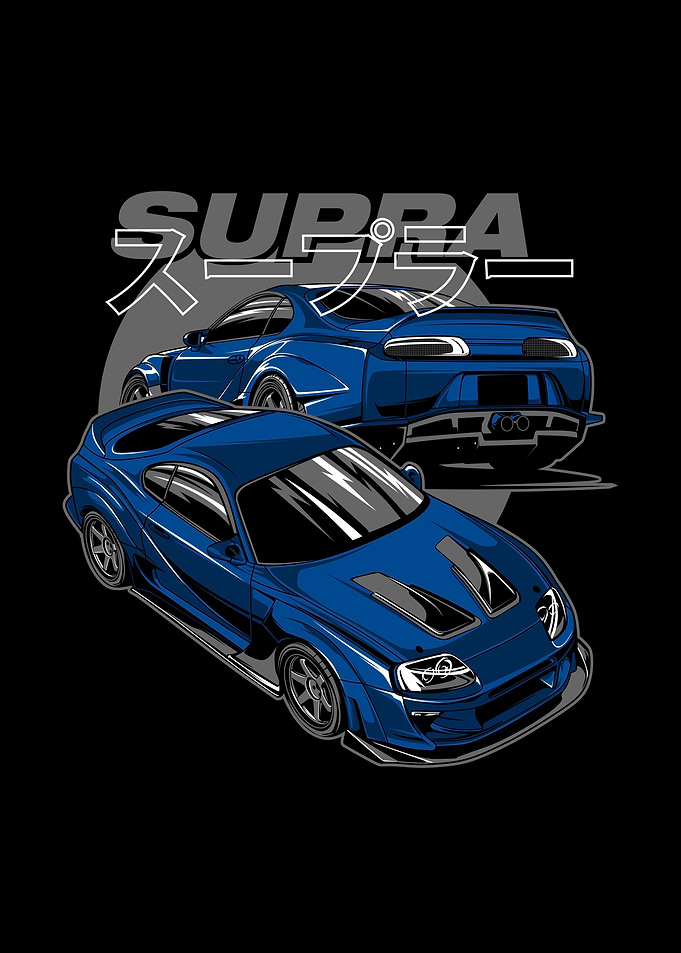 Supra Super racing Car