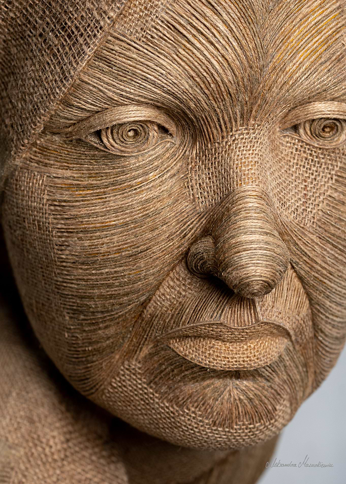 Anna Textile Sculpture Art