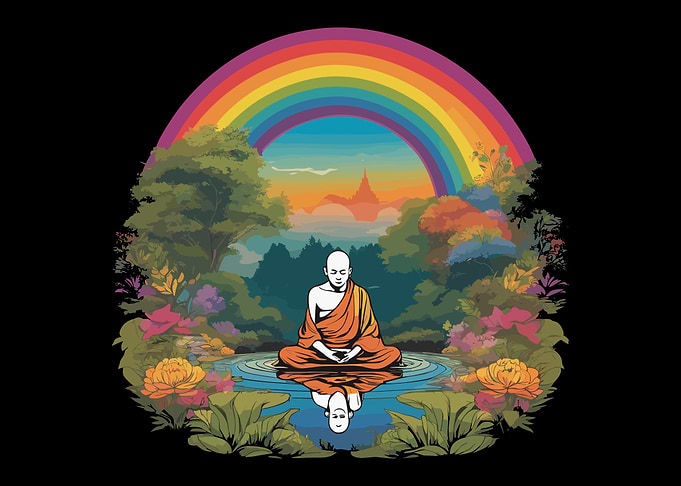 Rainbow Monk