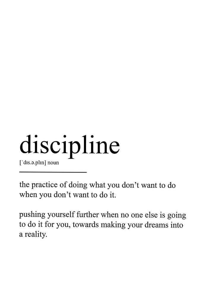 DISCIPLINE DEFINITION 2