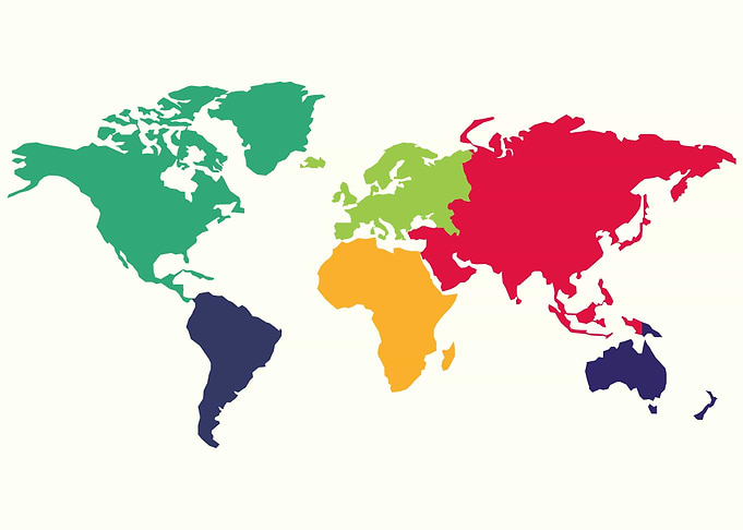 map of the world