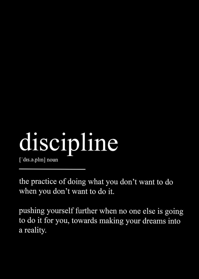 DISCIPLINE DEFINITION