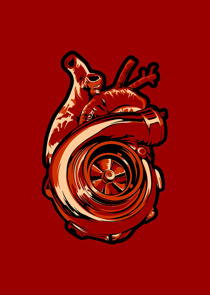 Car heart Super Car