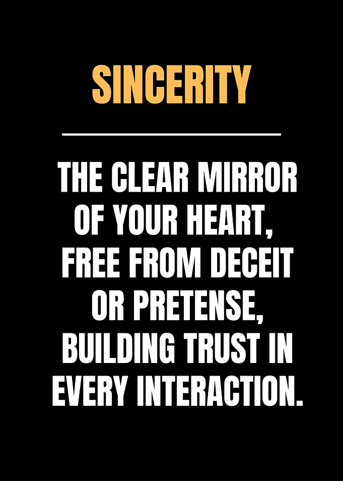 Sincerity Definition