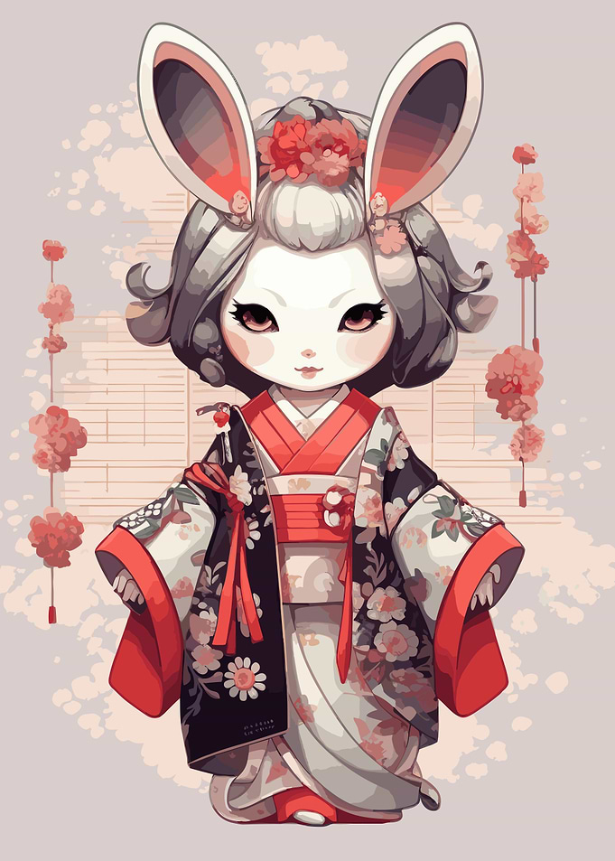 Bunny Japanese Animals