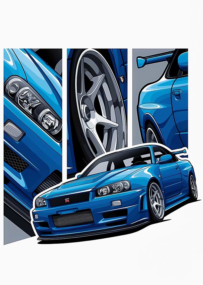 Nissan skyline r34