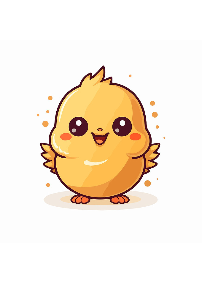 Baby Chicken Illustration