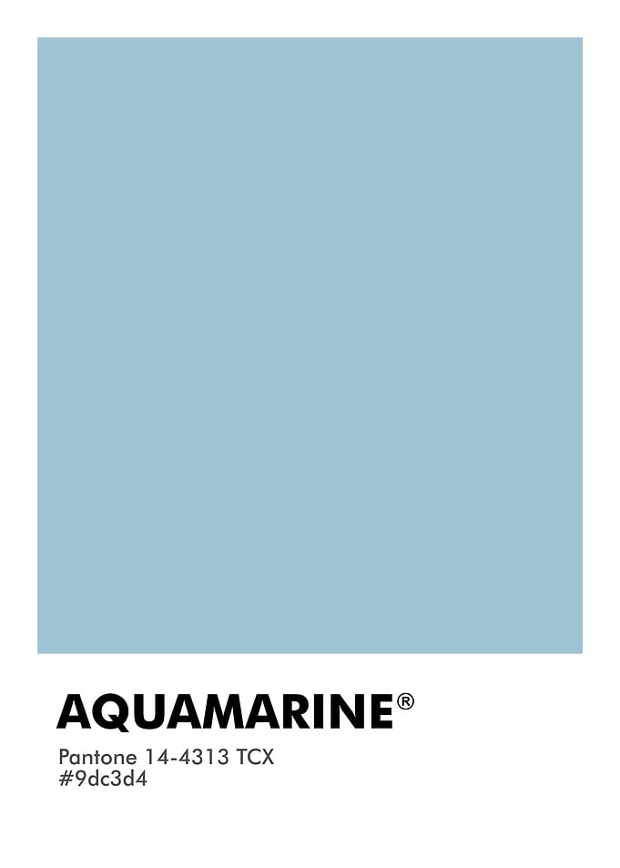 PANTONE AQUAMARINE