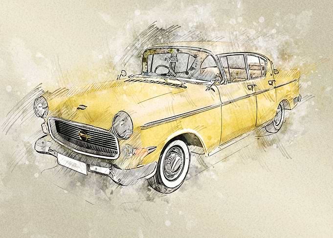 Old Vintage Car 13