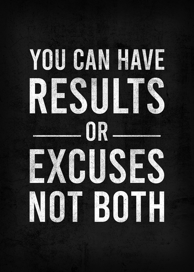 EXCUSES NOT BOTH