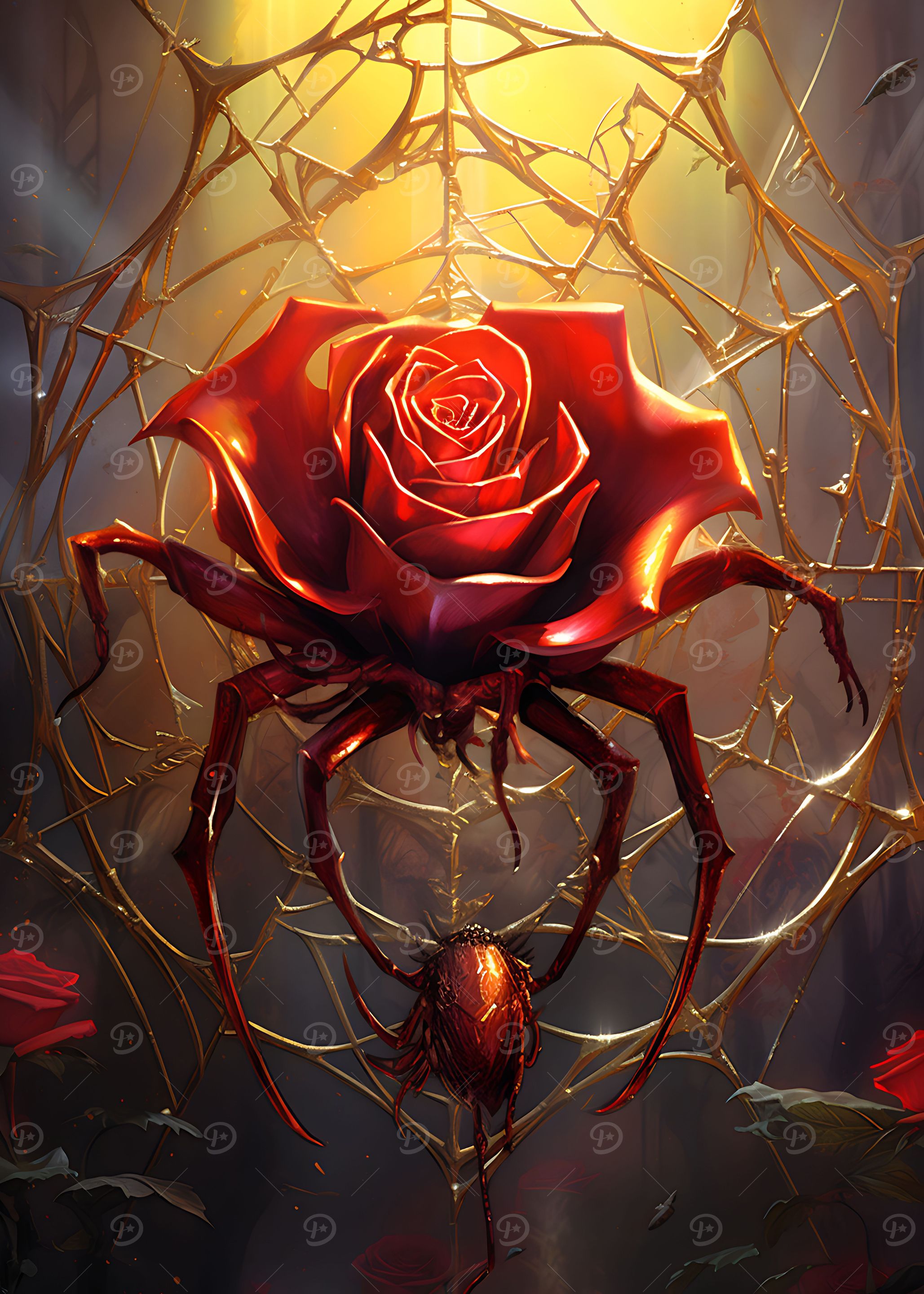 Rose Spider