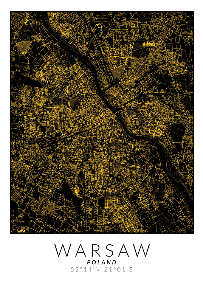 Warsaw Map