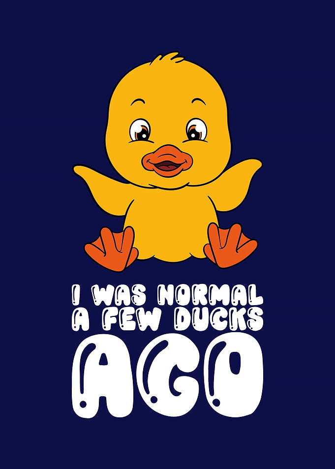 Funny Duck Graphic