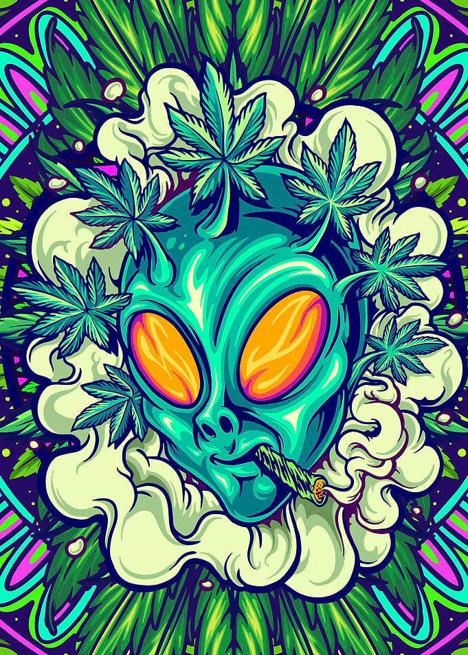 Cannabis Alien